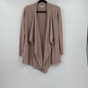 Barefoot Dreams Cozy Tan Cardigan S/M Good condition so soft